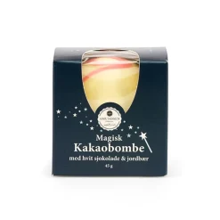 Amundsen Magisk Kakaobombe Hvit Sjokolade m/Jordbær<AMUNDSEN TRADING Best