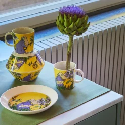 Arabia Mummi Asjett 19cm Hemulen Gul<MOOMIN ARABIA