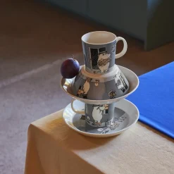 Arabia Mummi Asjett 19cm Mummipappa Grå<MOOMIN ARABIA Hot