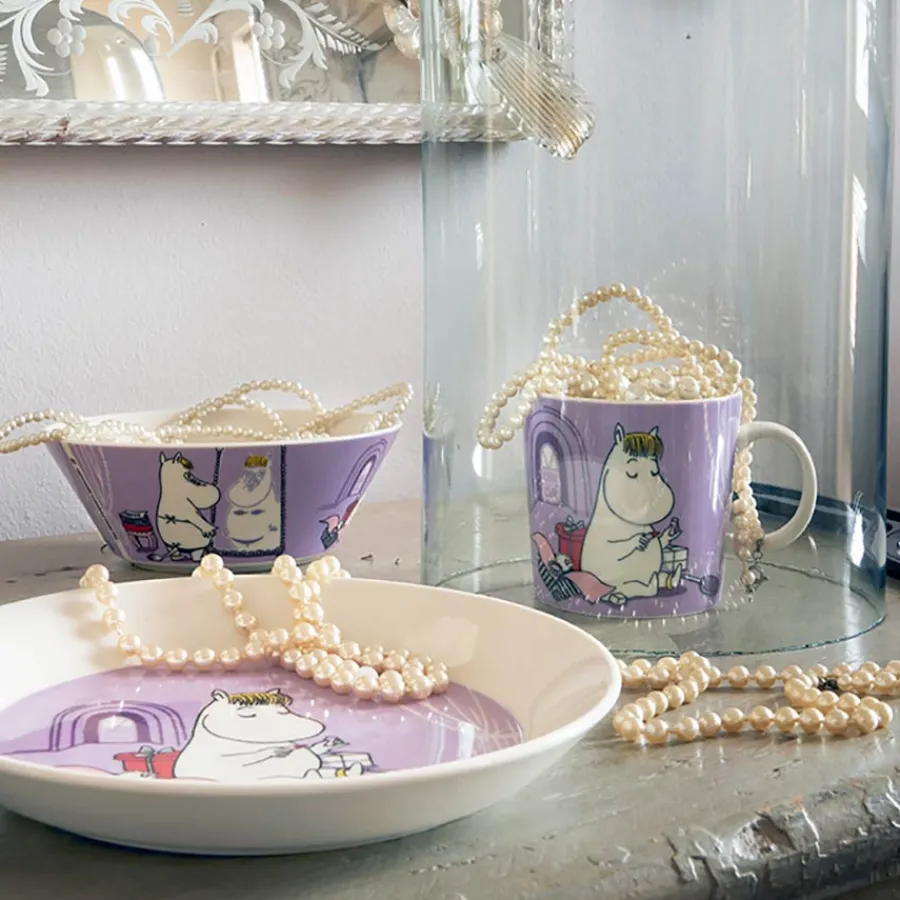 Arabia Mummi Asjett 19cm Snorkfrøken Lilla<MOOMIN ARABIA Online