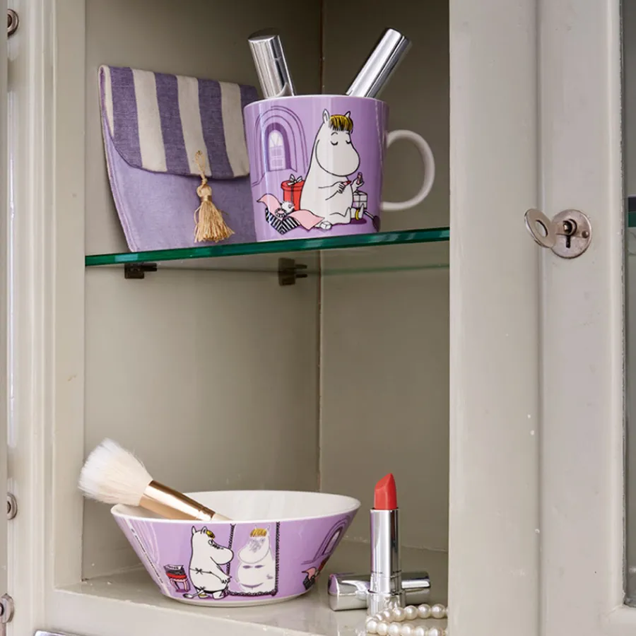 Arabia Mummi Bolle 15cm Snorkfrøken Lilla<MOOMIN ARABIA Outlet