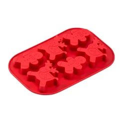 Bakeform Jul Silikon Rød<CHRISTIANIA 1739