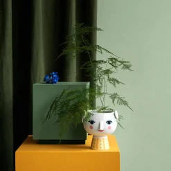 Bjørn Wiinblad Eva Potteskjuler På Fot 15,5 cm Lys Grønn<BJØRN WIINBLAD Hot