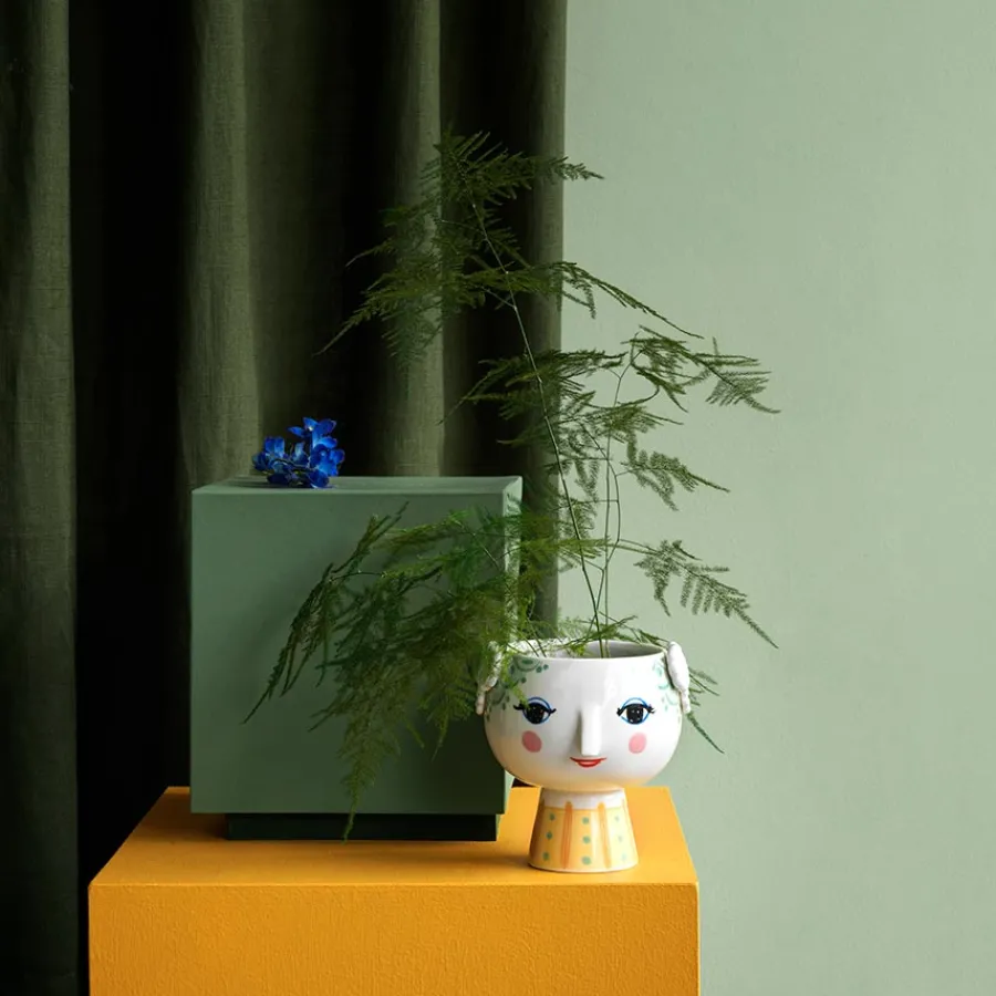 Bjørn Wiinblad Eva Potteskjuler På Fot 15,5 cm Lys Grønn<BJØRN WIINBLAD Hot