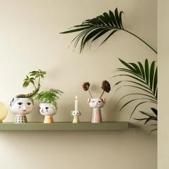 Bjørn Wiinblad Eva Potteskjuler På Fot 15,5 cm Lys Grønn<BJØRN WIINBLAD Hot