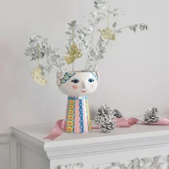 Bjørn Wiinblad Eva Vase 23cm Rosa<BJØRN WIINBLAD Discount