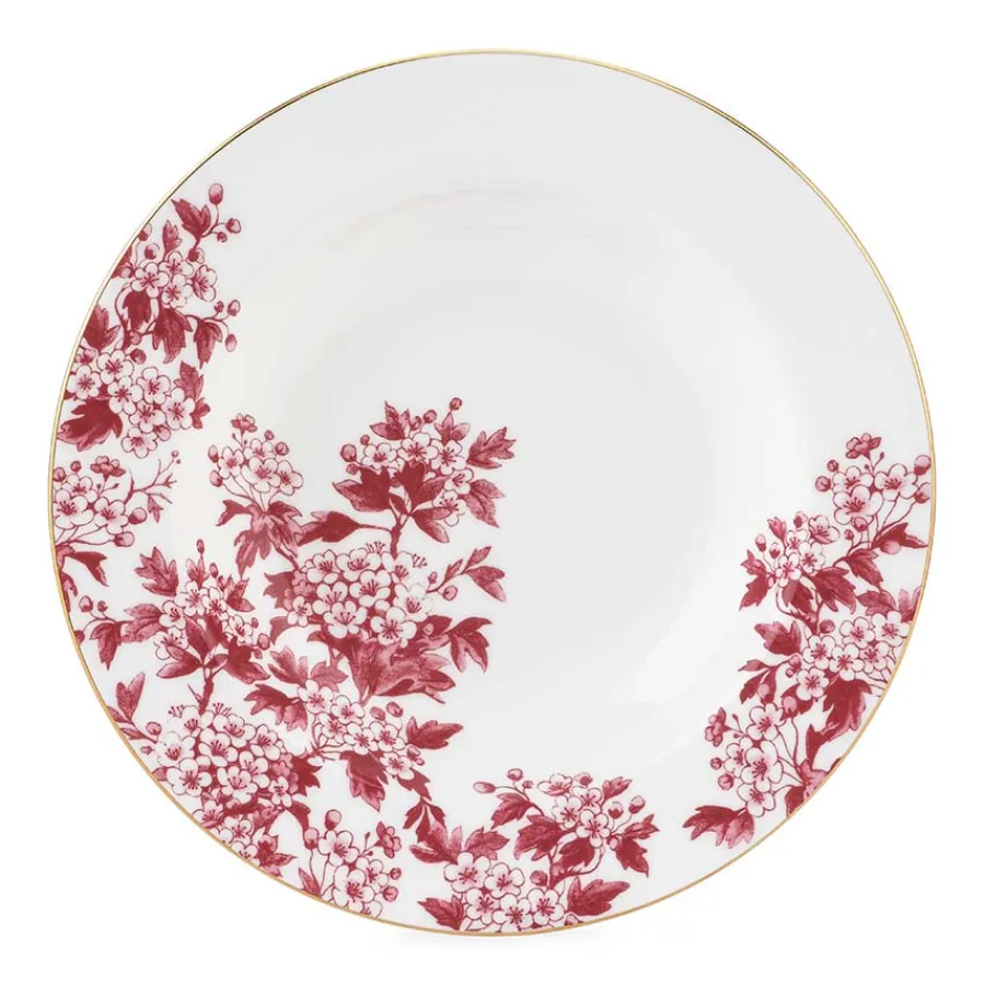 ByTimo Dyp Tallerken 23cm Burgunder<PORSGRUNDS PORSELÆNSFABRIK Outlet