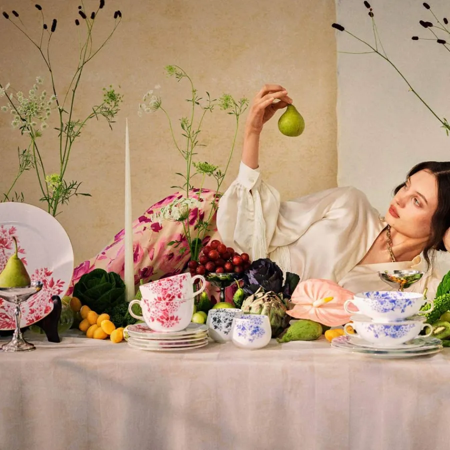 ByTimo Kopp & Skål 40cl Blå<PORSGRUNDS PORSELÆNSFABRIK Sale