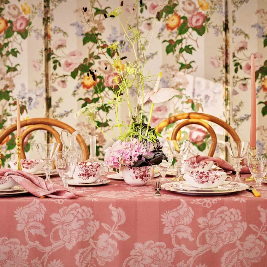 ByTimo Kopp & Skål 20cl Burgunder<PORSGRUNDS PORSELÆNSFABRIK