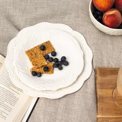 Botanisk Tallerken 26 cm Hvit<CHRISTIANIA 1739 Discount