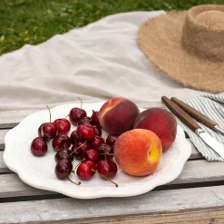 Botanisk Tallerken 26 cm Hvit<CHRISTIANIA 1739 Discount