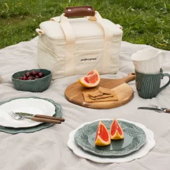 Botanisk Tallerken 26 cm Hvit<CHRISTIANIA 1739 Discount