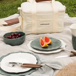 Botanisk Tallerken 21cm Grønn<CHRISTIANIA 1739 Discount