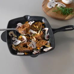 Grillpanne Støpejern Sort 28cm<CHRISTIANIA 1739 Sale