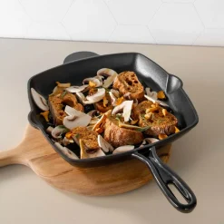 Grillpanne Støpejern Sort 28cm<CHRISTIANIA 1739 Sale