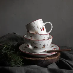 Juletid Asjett 21cm<CHRISTIANIA 1739 Hot