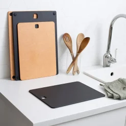 Kitchenline Resirkulert Skjærebrett 37x27cm Sort<CHRISTIANIA 1739 Outlet