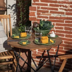 Christiania 1739 Leaf Porselenskål 14,5cm<SEASONS Clearance