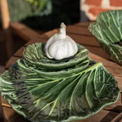 Christiania 1739 Leaf Porselensfat 20,5cm<SEASONS Sale