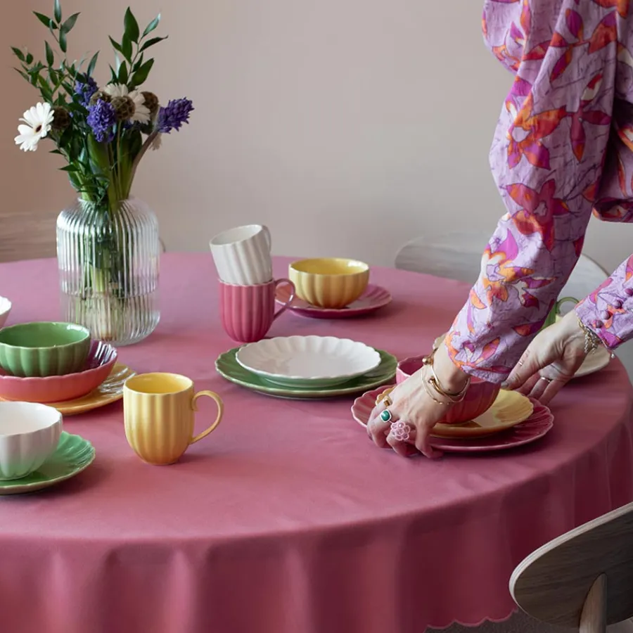 Christiania 1739 Lilly Tallerken 21cm Gul<NOVA