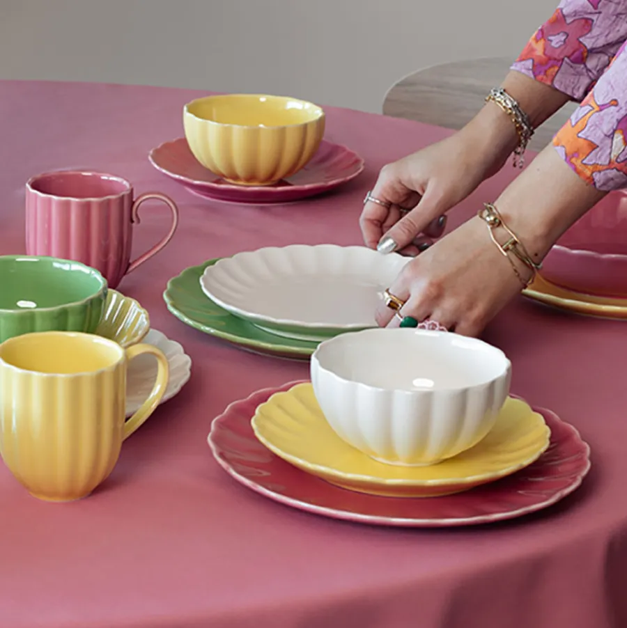 Christiania 1739 Lilly Tallerken 26cm Rosa<NOVA Hot