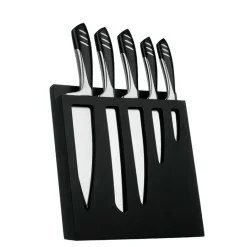 Nagasaki Knivblokk Sort m/5 Kniver<CHRISTIANIA 1739 Best