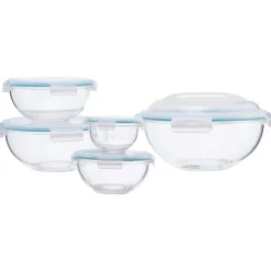 Oppta Oppbevaring/Bakeboller 5 Deler m/lokk<CHRISTIANIA 1739 Clearance