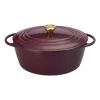 Støpejern Støpejernsgryte 5L Burgunder<CHRISTIANIA 1739 Outlet