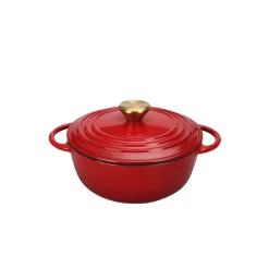 Støpejern Støpejernsgryte 2L Rød<CHRISTIANIA 1739 Hot