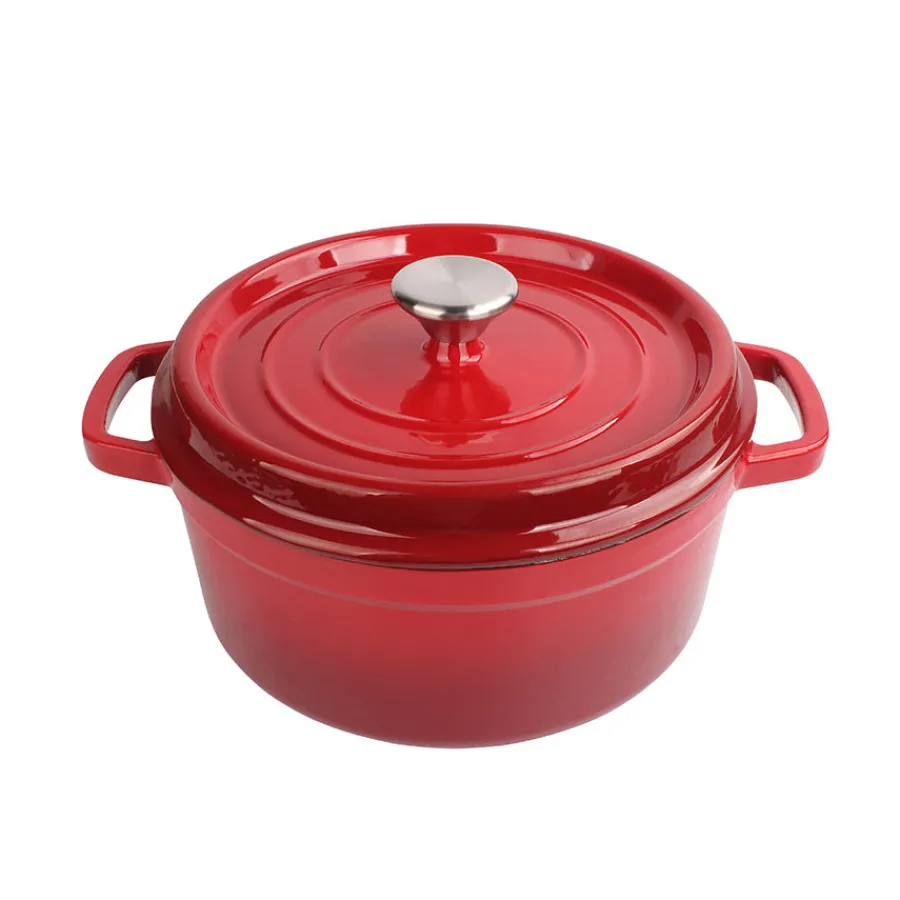 Støpejernsgryte 3,4L Rød<CHRISTIANIA 1739 Discount