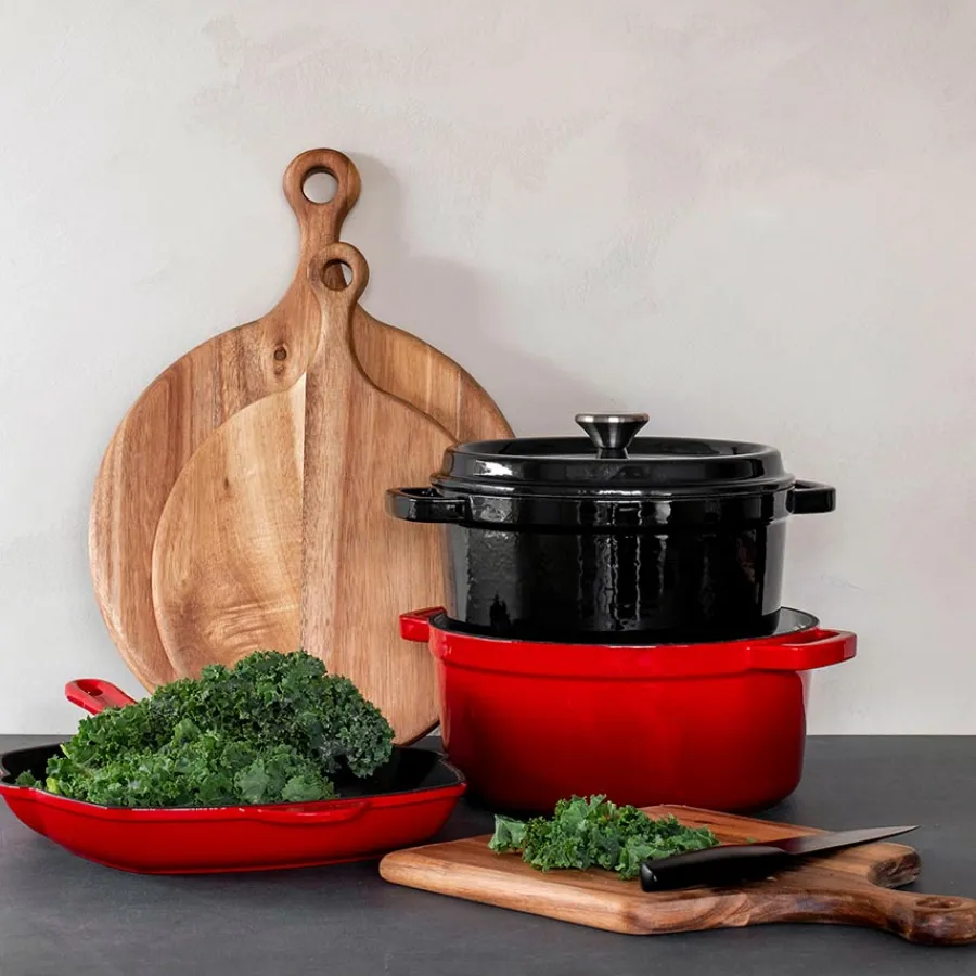 Støpejernsgryte 3,4L Rød<CHRISTIANIA 1739 Discount