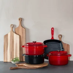 Støpejernsgryte 3,4L Rød<CHRISTIANIA 1739 Discount