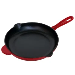 Støpejernspanne 27cm Rød<CHRISTIANIA 1739 Hot