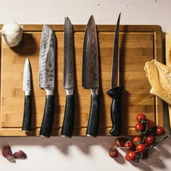 Tokai Kokkekniv Damask 20cm<CHRISTIANIA 1739 New