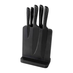 Tokyo Knivblokk 5 Kniver Sort<CHRISTIANIA 1739 Online