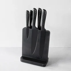 Tokyo Knivblokk 5 Kniver Sort<CHRISTIANIA 1739 Online