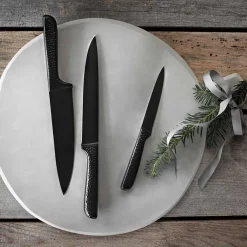 Tokyo Knivsett 3 Kniver Sort<CHRISTIANIA 1739 Outlet