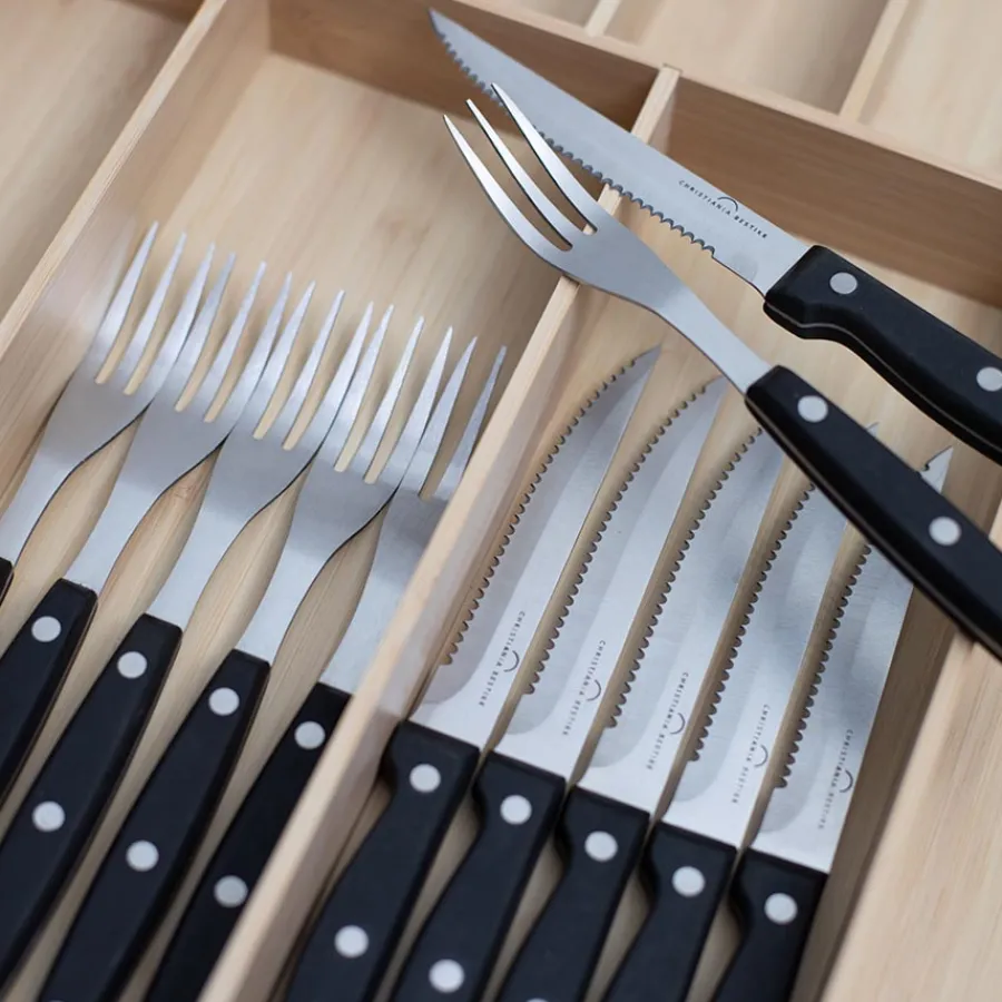 Christiania Bestikk Mineo Grillbestikk 6 pers<SEASONS Discount