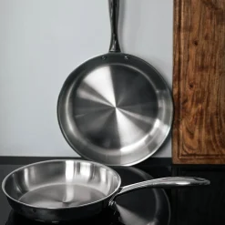 Premium Stekepanne Stål 28cm 3PLY<CLASSICPRO Sale
