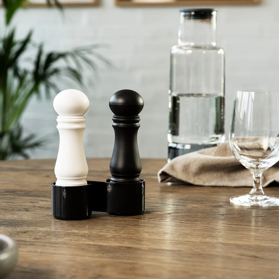 Mini Kvernsett 12cm Sort/Hvit<CRUSHGRIND Clearance