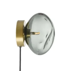 Crystal Stone Vegglampe -<HADELAND GLASSVERK