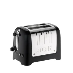 Lite Brødrister Svart<DUALIT Online