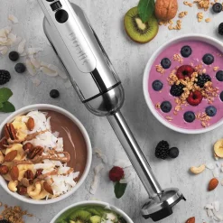 Stavmikser 700W Med Tilbehør Krom<DUALIT Hot