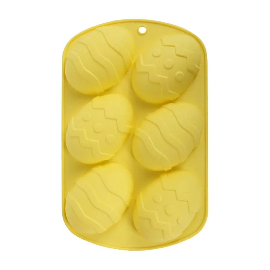 Easter Collection Silikonform Egg 27x17x3cm Gul<SEASONS Clearance
