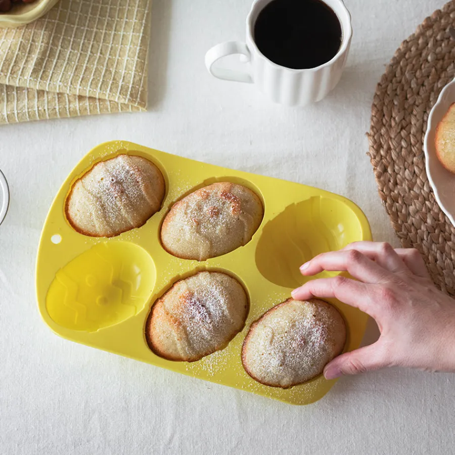 Easter Collection Silikonform Egg 27x17x3cm Gul<SEASONS Clearance