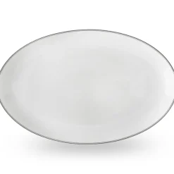 FAT OVALT 39CM HVIT/<WIK & WALSØE Clearance