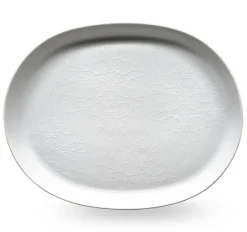 FAT OVALT 36CM WHITE<WIK & WALSØE Sale