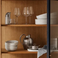 Bernadotte Sukkerskål m/Skje Rustfritt Stål<GEORG JENSEN