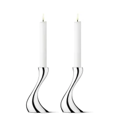 Home Cobra Lysestaker 2pk<GEORG JENSEN Outlet