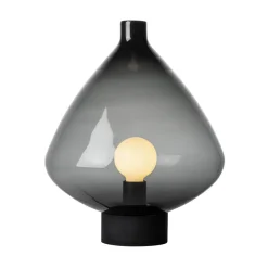 Arkiv Bordlampe 4218 Røkgrå<HADELAND GLASSVERK